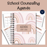 School counselor agenda - Calendar and Planner 2024 2025