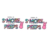 School is S'MORE fun with my PEEPS bag Label