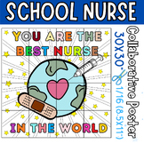 School nurse appreciation day Collaborative Coloring Poster