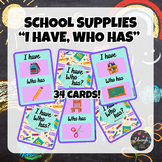 School supplies - I have who has