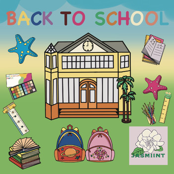 Preview of School supply-Back to School-All items that students use in School.