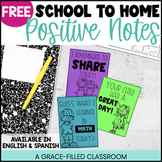 Positive Notes to Send Home FREE