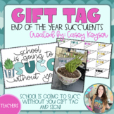 School will SUCC without you! Gift tag **FREEBIE** 