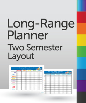 Preview of Schoolio Long Range Planner: Your Essential Tool for Semester-wise Homeschooling