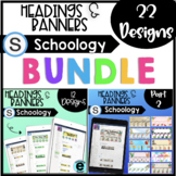 Schoology Header and Banner Design Bundle