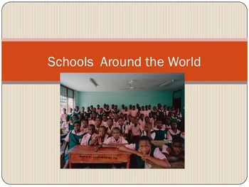 Preview of Schools Around the World HHM Journeys Grade 2 Power Point