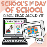 Schools First Day of School Read Aloud Activities (Digital