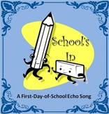 "School’s In" Fun First Day of School ECHO song with hip-h