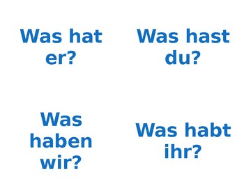 Preview of Schule Question Flashcards