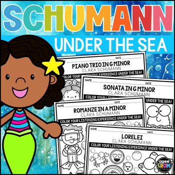 Preview of Schumann Under the Sea | SEL Classical Music Listening Activities for Summer