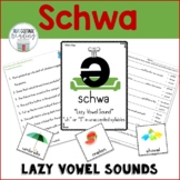 Schwa Sound Activities and Worksheets