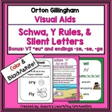 Schwa / Y rules / Silent Letters / OG Anchor Charts