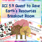 Science 5.9 Quest to Save Earth's Resources Breakout Room