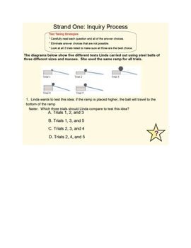 Preview of Science 8 State Exam Review 2