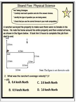 Preview of Science 8 state Exam review 9