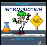 Science 9 Unit 1: Introduction UNIT BUNDLE (print & digital)