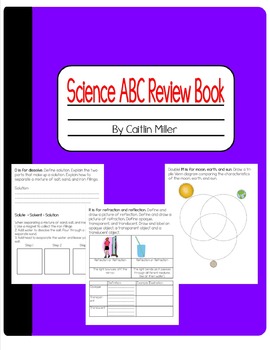 Preview of STAAR Science ABC Review Book