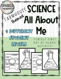 Science About Me- Beginning of the Year Activity