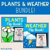 Science Activities: Plant Flip Book & Weather Flip Book Bundle