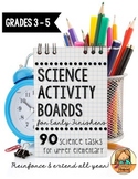Science Activity Boards for Early Finishers: Reinforce & E