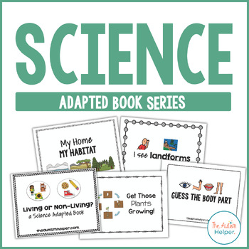 Preview of Science Adapted Books {for special education}