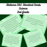 Science- Alabama COS Standard Cards- 2nd Grade