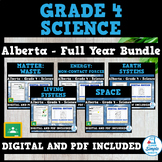Science - Alberta Grade 4 - FULL YEAR BUNDLE