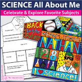 Science All About Me First Week Back to School Art Activit