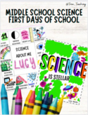 Science All About Me & Science Binder Cover (Back to Schoo