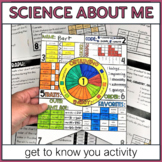 Science All About Me for Middle School - Activity and Bull