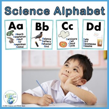 Preview of Science Alphabet Posters 2