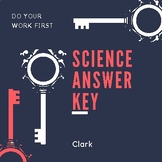 Science Answer Key Cover