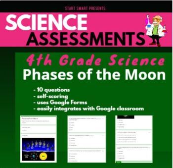 Preview of Science Assessment: Phases of the Moon (self-scoring online activity)