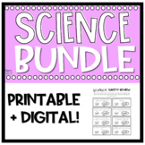 Science Back to School Activities Digital Learning AND Pri