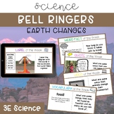 Science Bell Ringers - Earth Changes