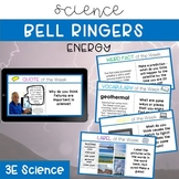 Science Bell Ringers - Energy