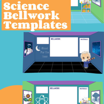 Preview of Science Bellwork Templates