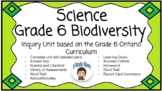 Biodiversity - Grade 6 Unit - Ontario Curriculum -- Distan