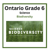 Science: Biodiversity Slides: Grade 6