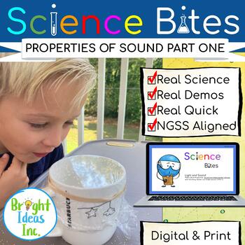 Preview of Science Bites: Wave Properties of Sound Part One (First Grade)