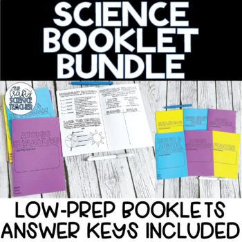 Preview of Science Booklet Bundle