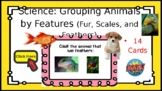 Science Boom Cards:Grouping Animals by Features (Fur, Scal