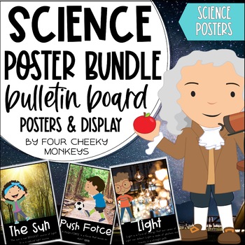 Preview of Science Bulletin Board Bundle // Posters and Decor
