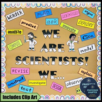 Preview of Science Bulletin Board Scientists and the Scientific Method NGSS