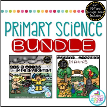 Preview of Science Bundle {Air & Water/Growth & Changes in Animals} - Distance Learning