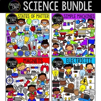 Preview of Science Bundle {Creative Clips Clipart}