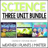 1st & 2nd grade Science Units - Weather - Plants - States 