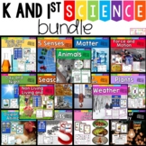 Science Bundle for Kindergarten and First Grade, Back to School