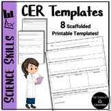 Science CER Writing Templates #Catch24