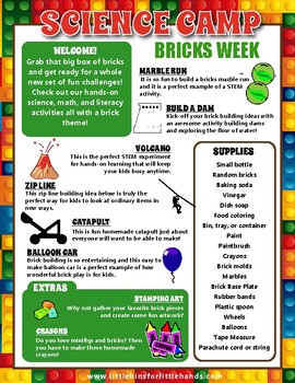 Preview of Science Camp Week: Fun with Bricks!